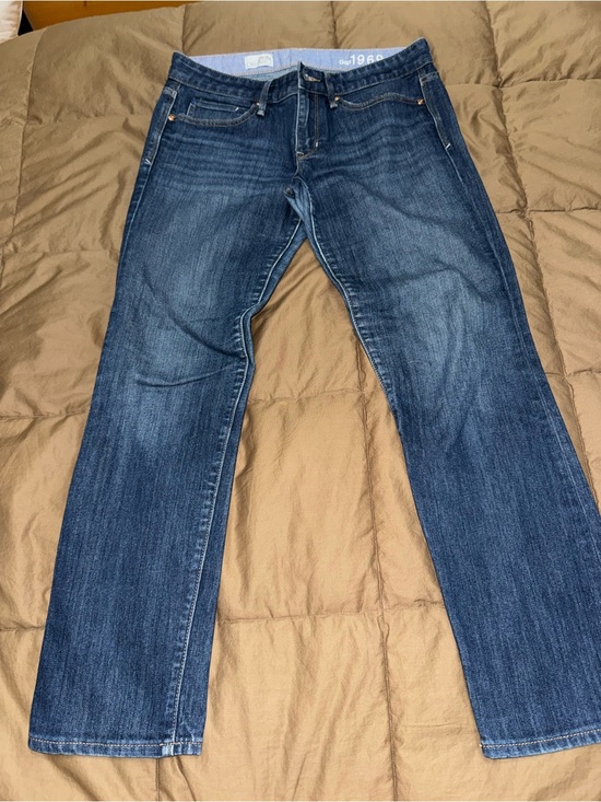 Gap 1969 Denim - Women's Straight-Leg Low-Rise Jeans